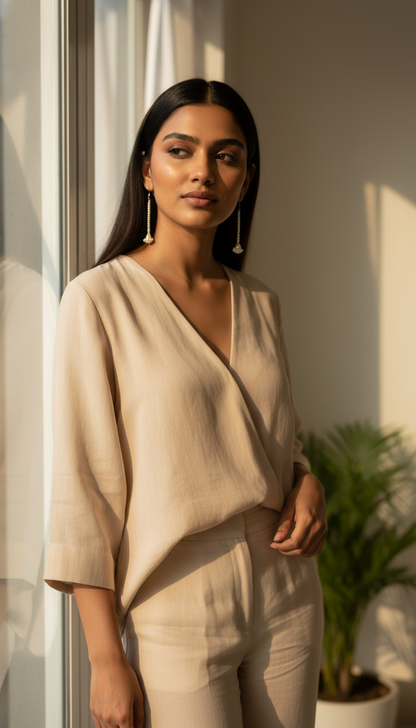 Alquira Pearl Drop Earrings – Soft Elegance Collection