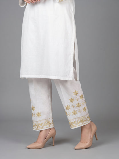 Gota Shalwar I Gold Elegance