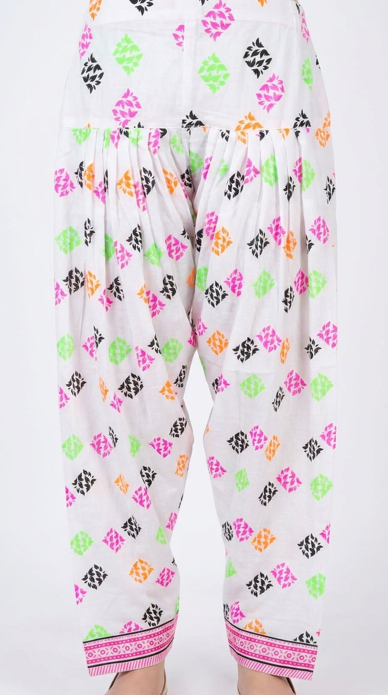 Neon Print Farshi Shalwar