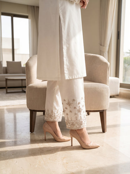Gota Shalwar I Moonlit Vine