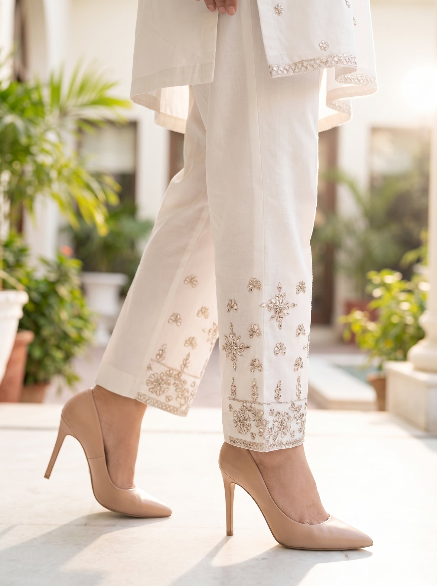Gota Shalwar I Moonlit Vine