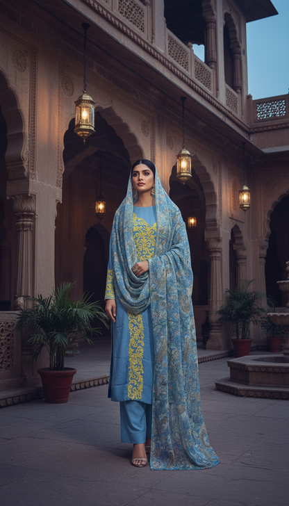Needlz Art Persian Blue