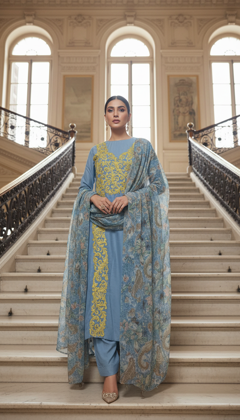 Needlz Art Persian Blue