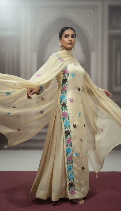 Needlz Art Pearl White