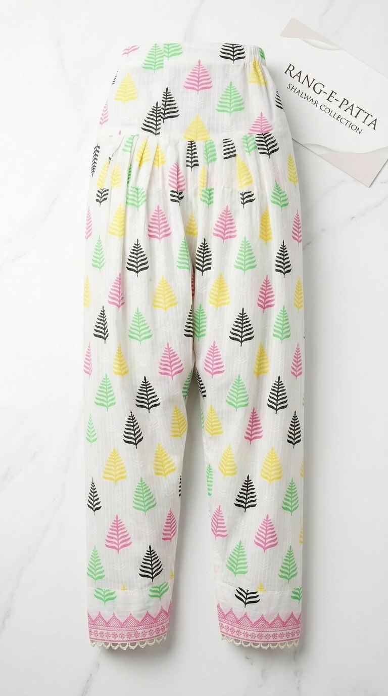 Neon Print Farshi Shalwar 3