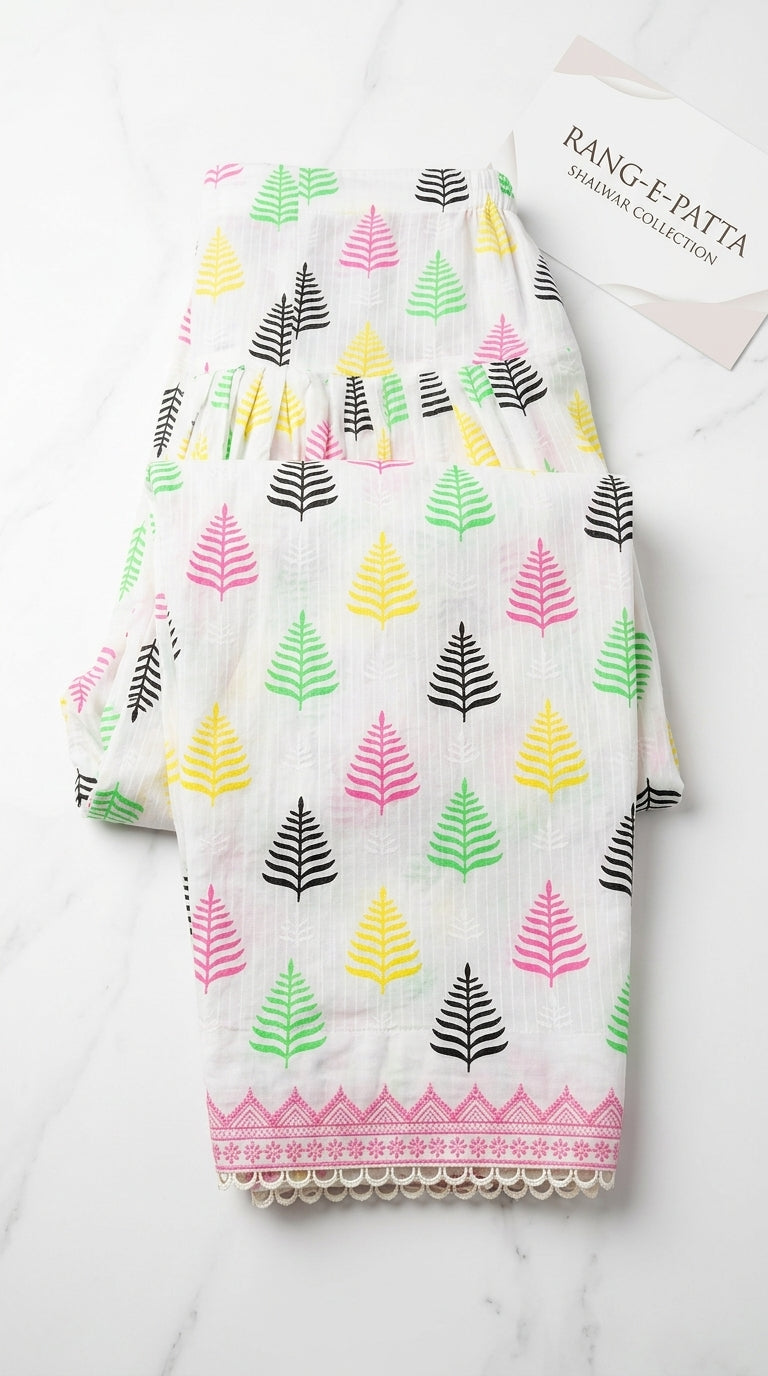 Neon Print Farshi Shalwar 3