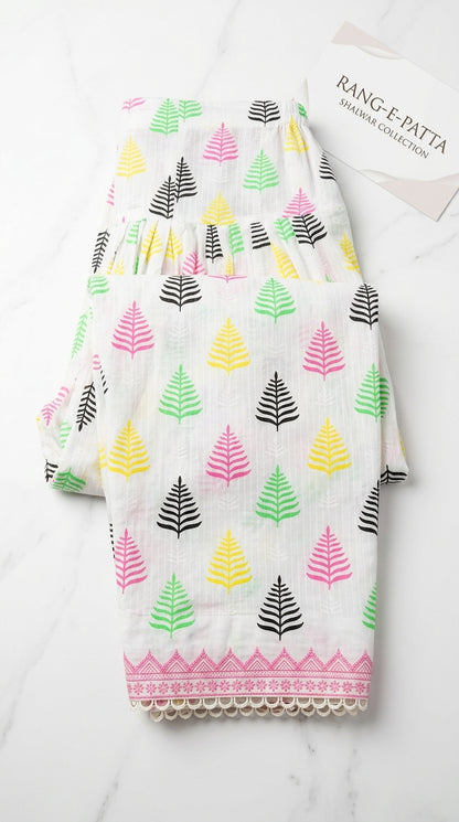 Neon Print Farshi Shalwar 3